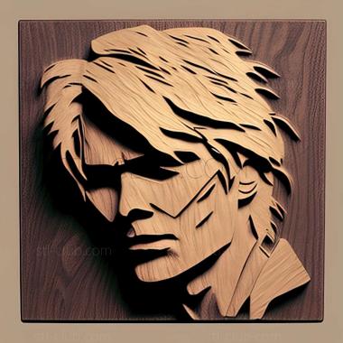 3D model Andy Warhol American artist (STL)